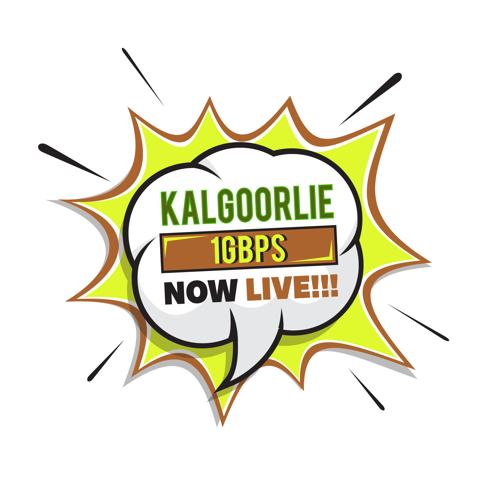 Kalgoorlie 1gbps now live!
